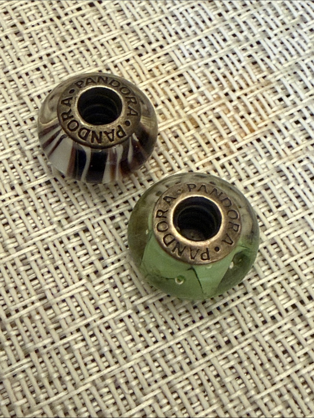 Pandora murano Glass Charm set